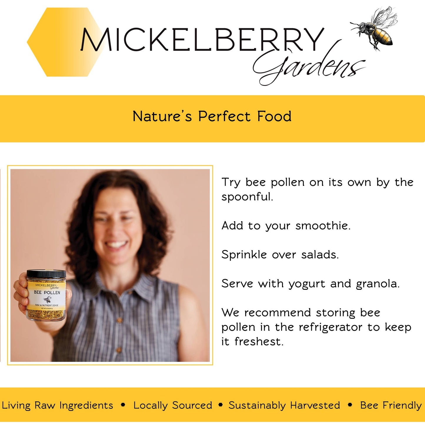 Bee Pollen - Marilyn's Marketplace