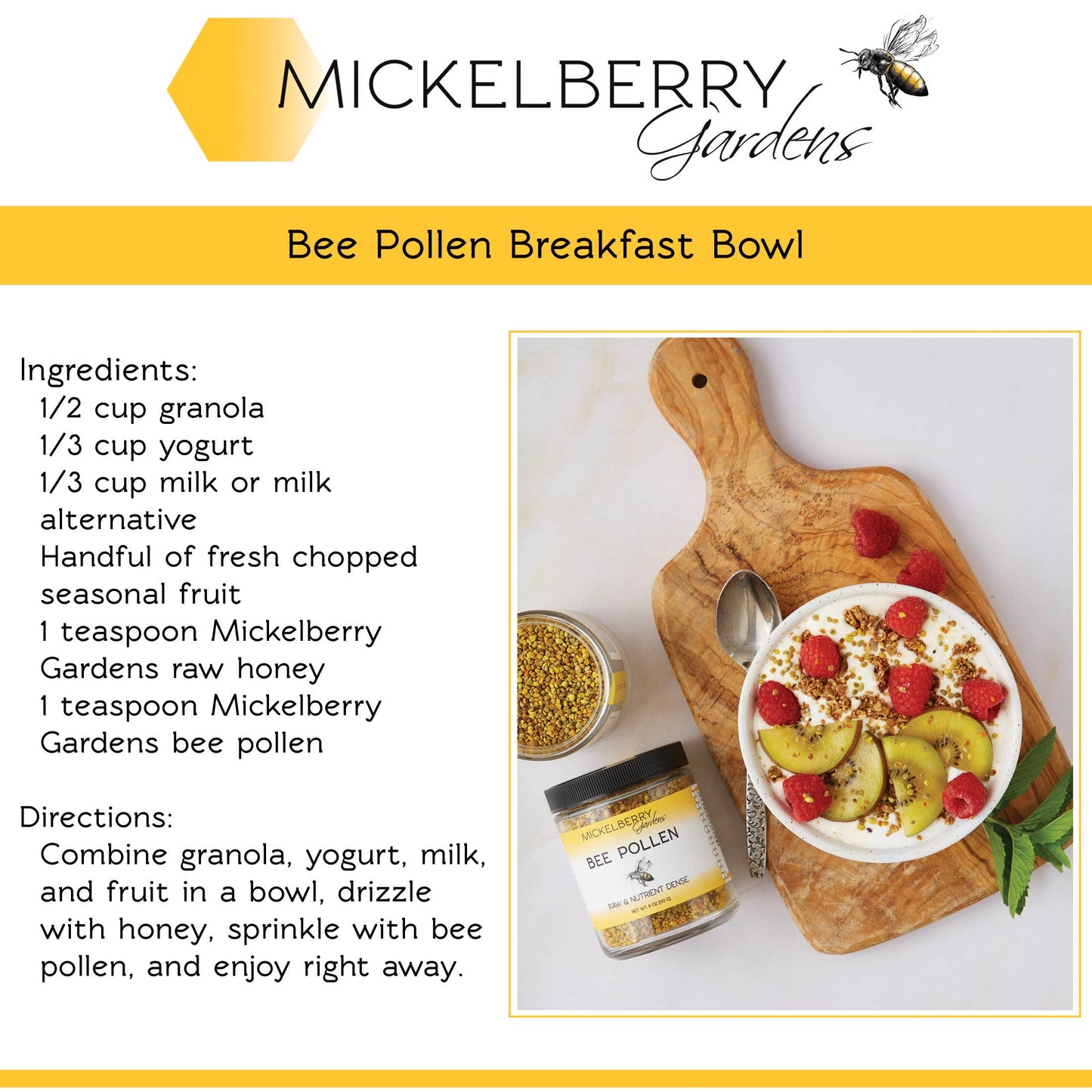 Bee Pollen - Marilyn's Marketplace