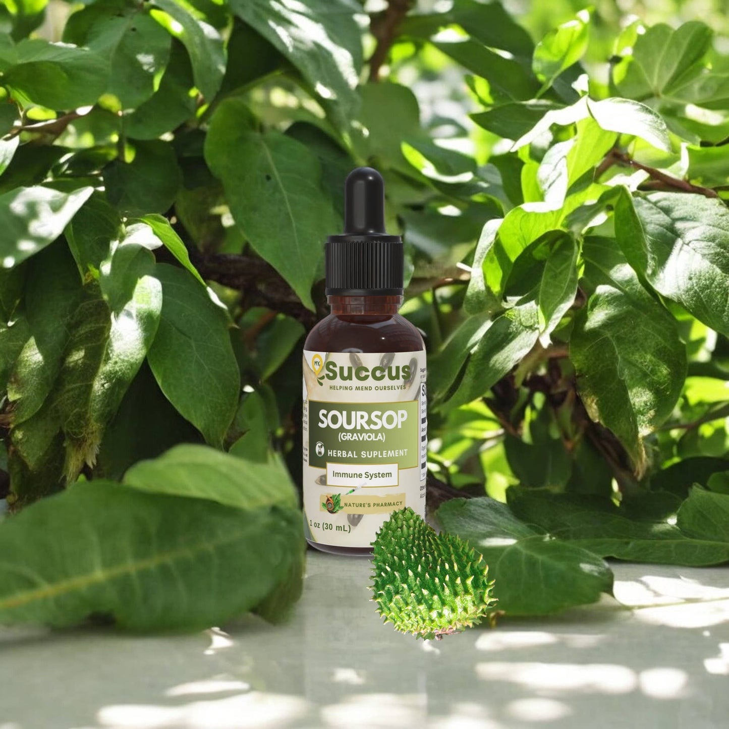 Soursop (Graviola) Tincture - Immune System - Marilyn's Marketplace