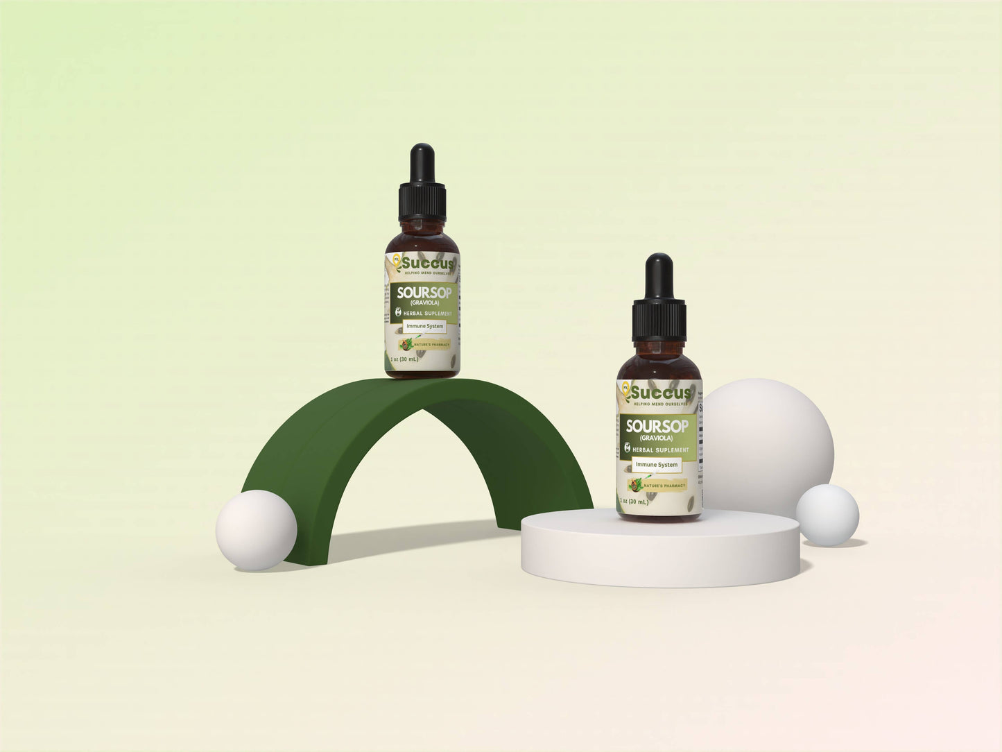 Soursop (Graviola) Tincture - Immune System - Marilyn's Marketplace