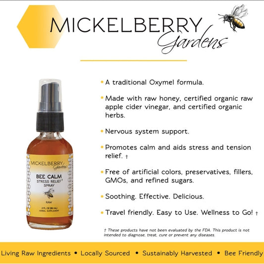 Bee Calm Stress Relief Spray - 2oz - Marilyn's Marketplace
