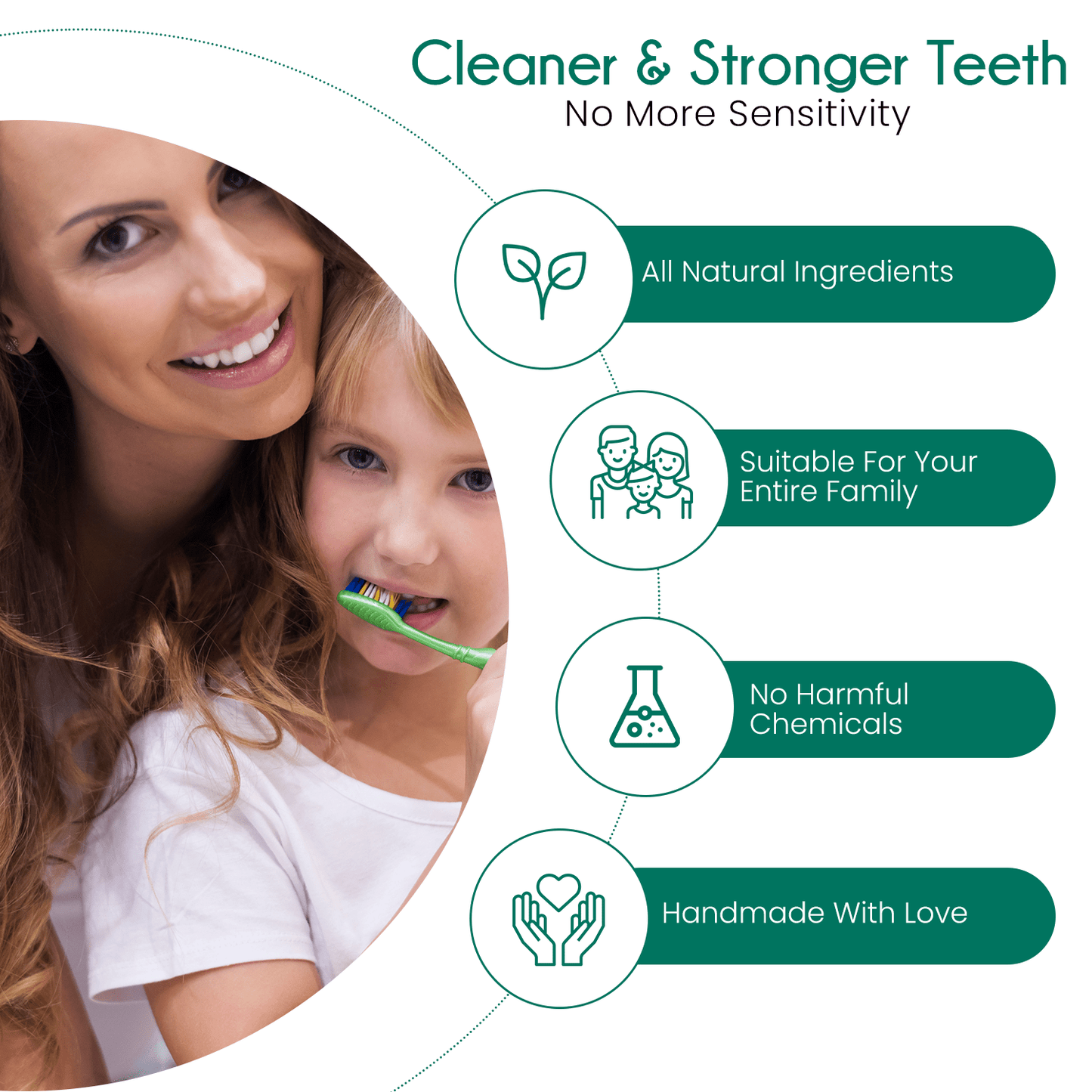 All - Natural Tooth Powder. Eco - Friendly. - Marilyn's Marketplace