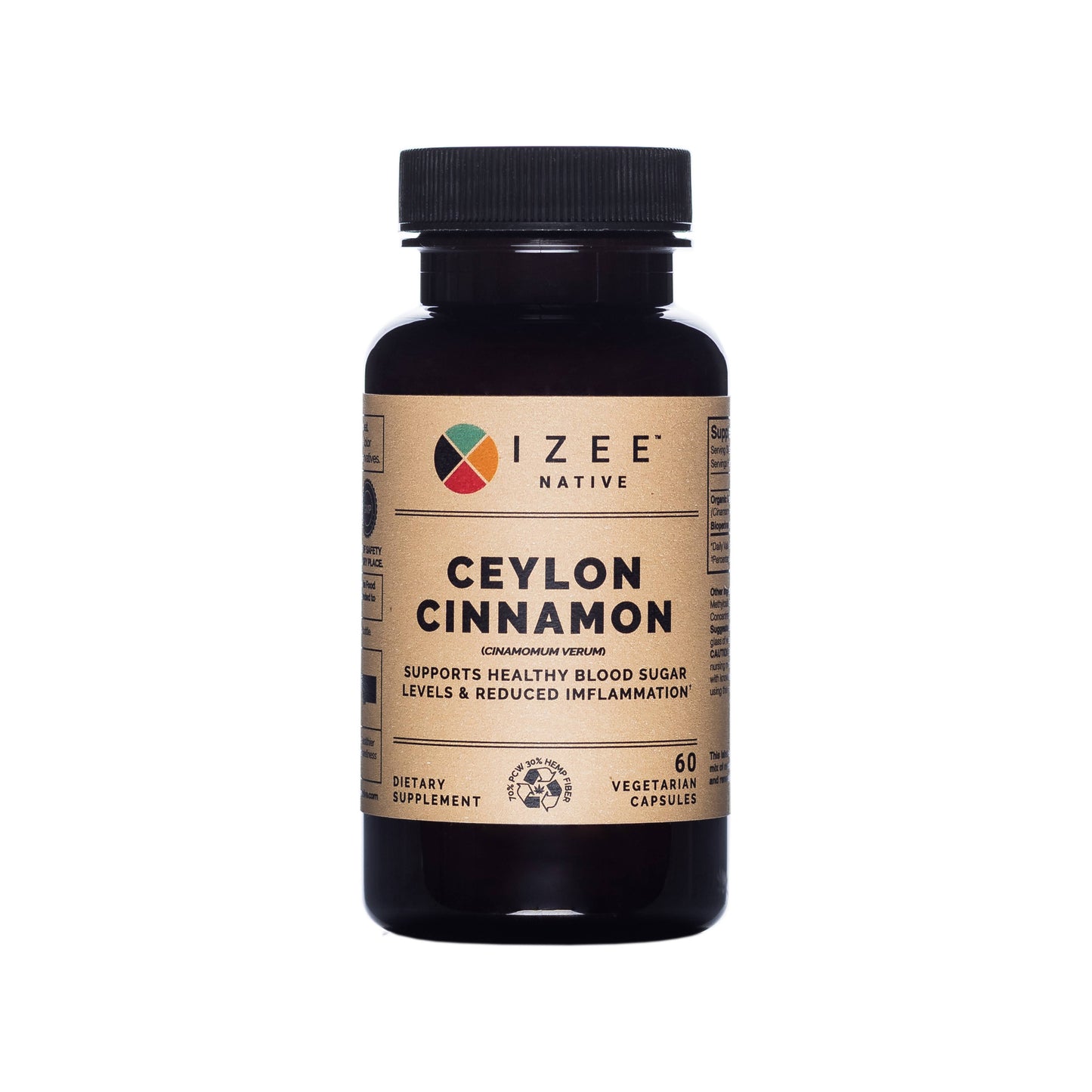 Ceylon Cinnamon Capsules - Marilyn's Marketplace