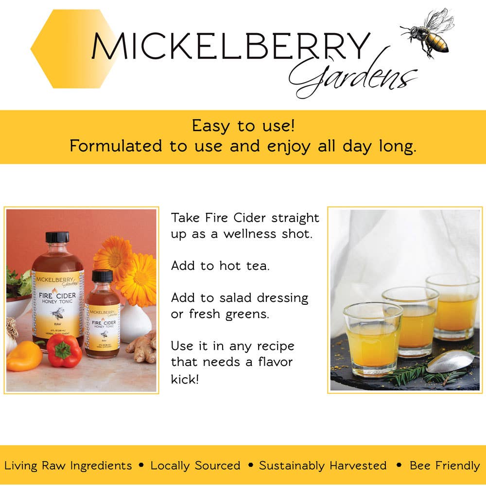 Fire Cider Honey Tonic - Marilyn's Marketplace