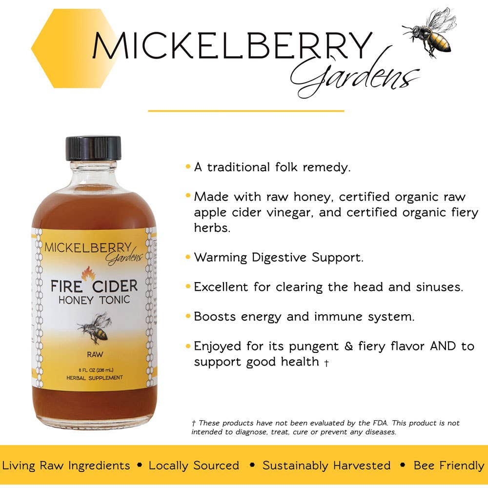 Fire Cider Honey Tonic - Marilyn's Marketplace