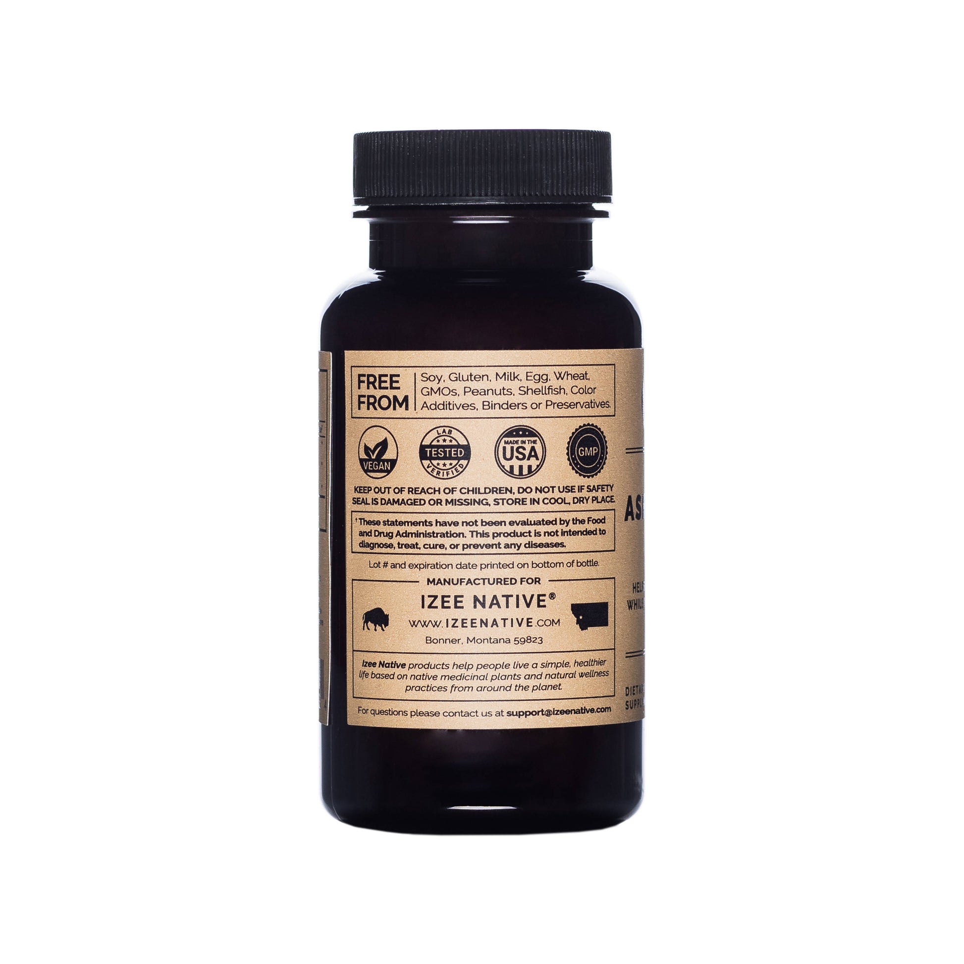 Ashwagandha + Black Pepper Capsules - Marilyn's Marketplace