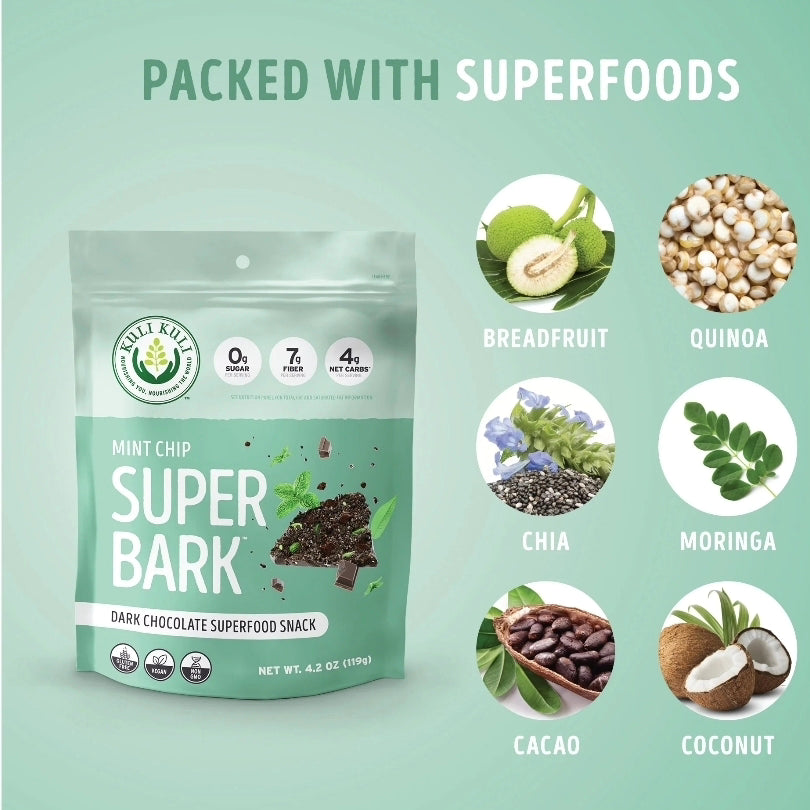 SuperBark Bulk Pack - Mint Chip (3 - 4.2oz) - Marilyn's Marketplace