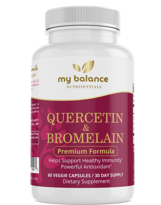 Quercetin, Bromelain & Zinc