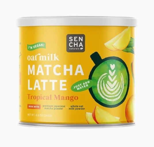 Oat Milk Matcha Latte - Tropical Mango - 8.5oz - Marilyn's Marketplace