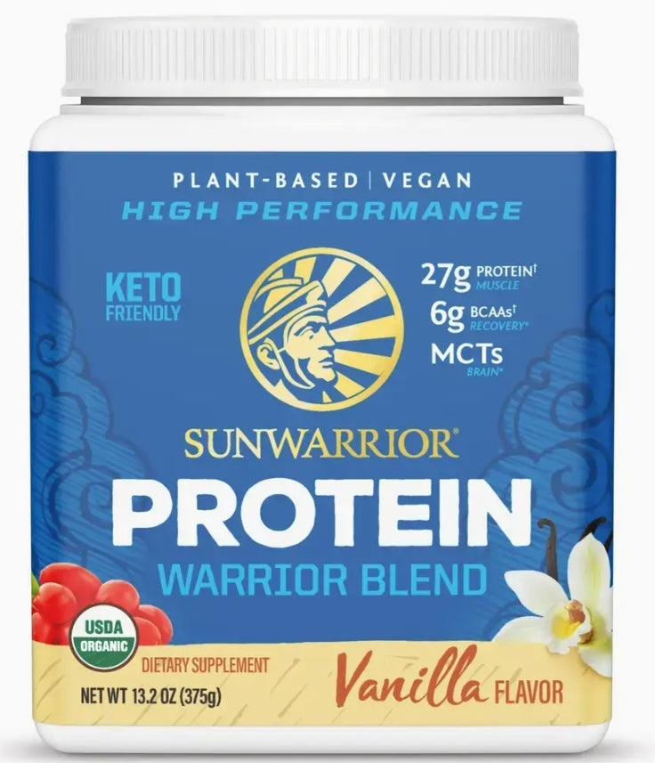 Warrior Blend - Vanilla - Vegan Pea Protein Powder - Marilyn's Marketplace