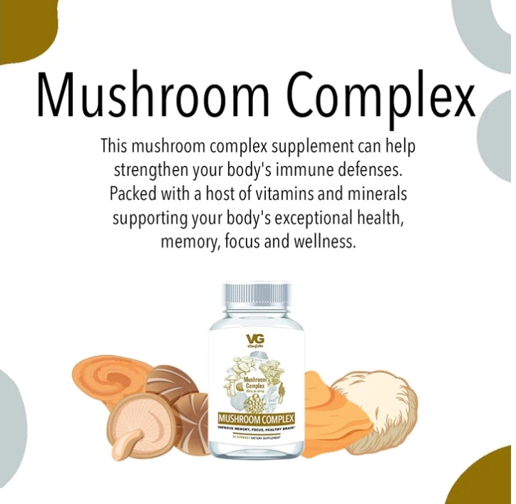 VitaGlobe- Mushroom Complex - Gummies - Marilyn's Marketplace