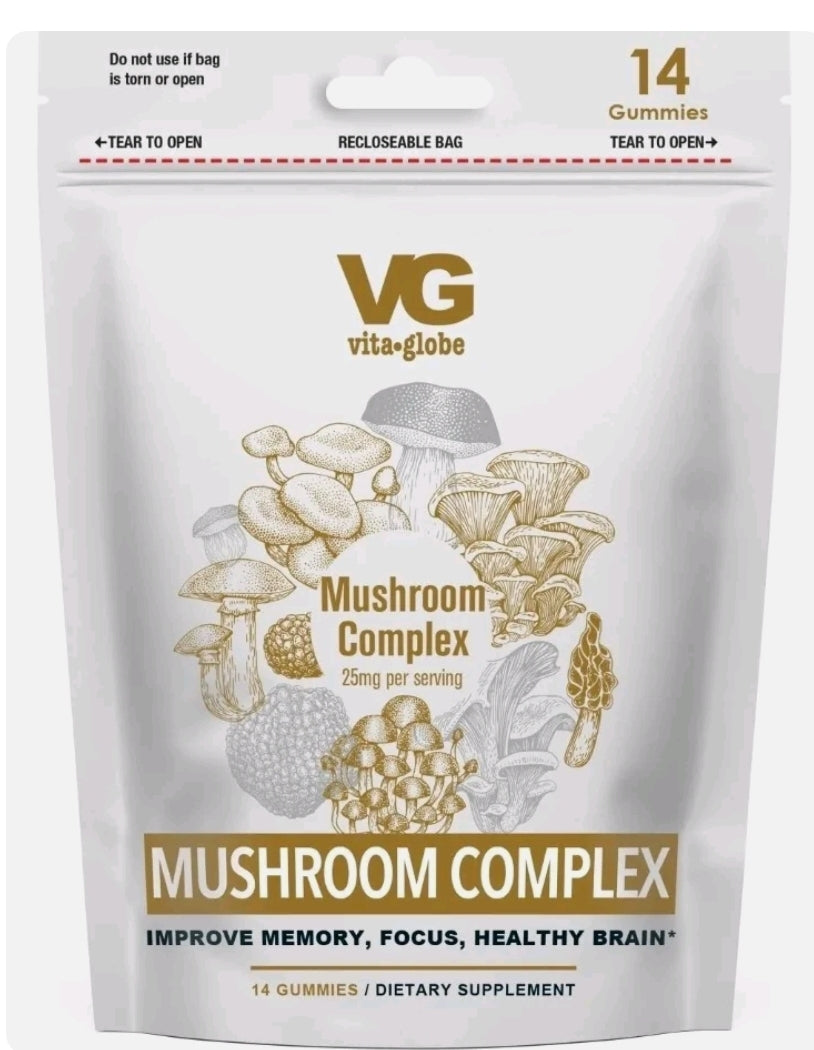 VitaGlobe- Mushroom Complex - Gummies - Marilyn's Marketplace