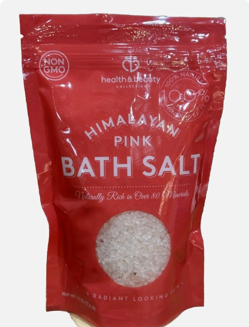 Health & Beauty Collection - Himalayan Pink Bath Salt - Marilyn's Marketplace