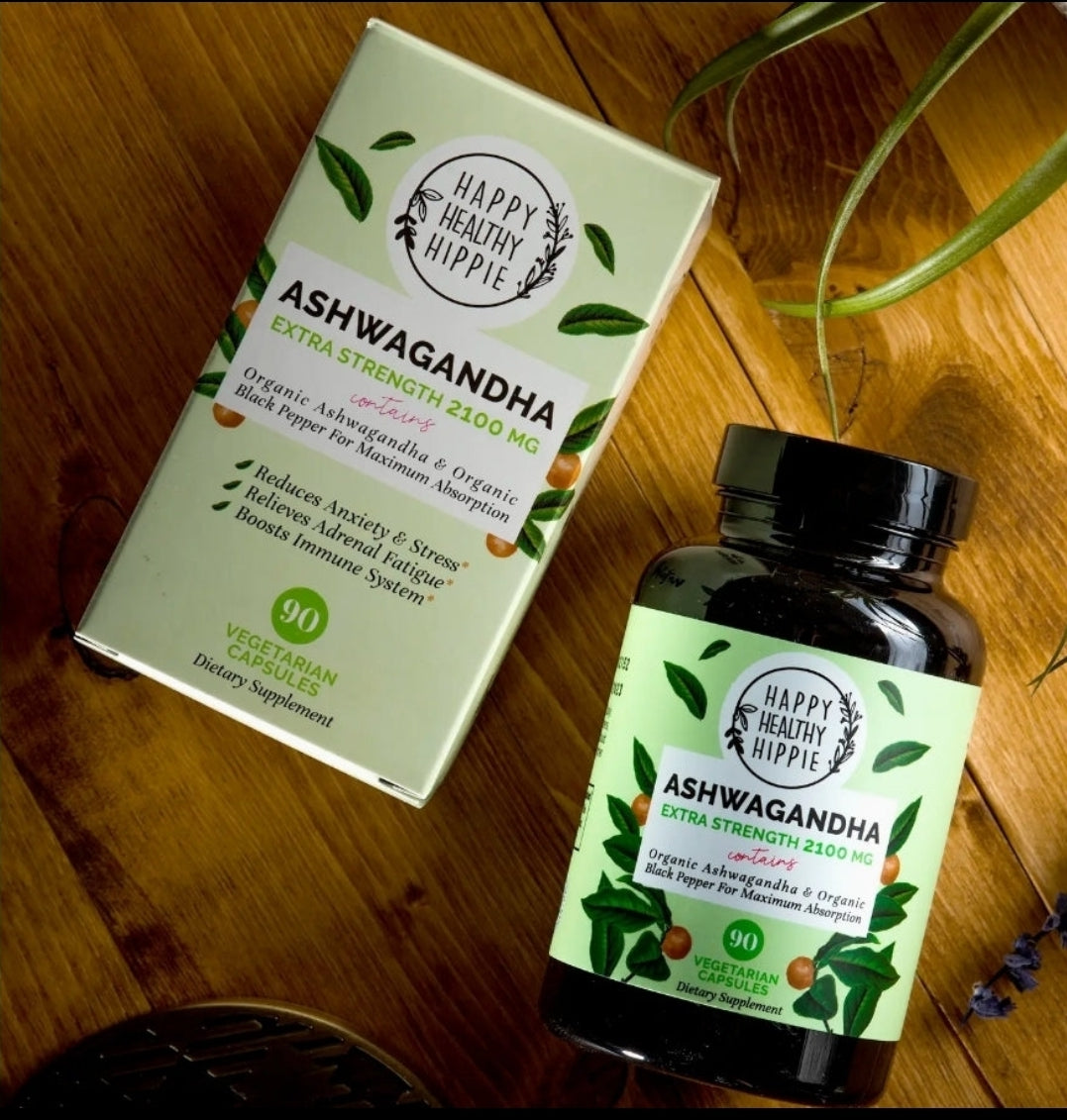 Organic Ashwagandha & Maca Bottle Set - Marilyn's Marketplace