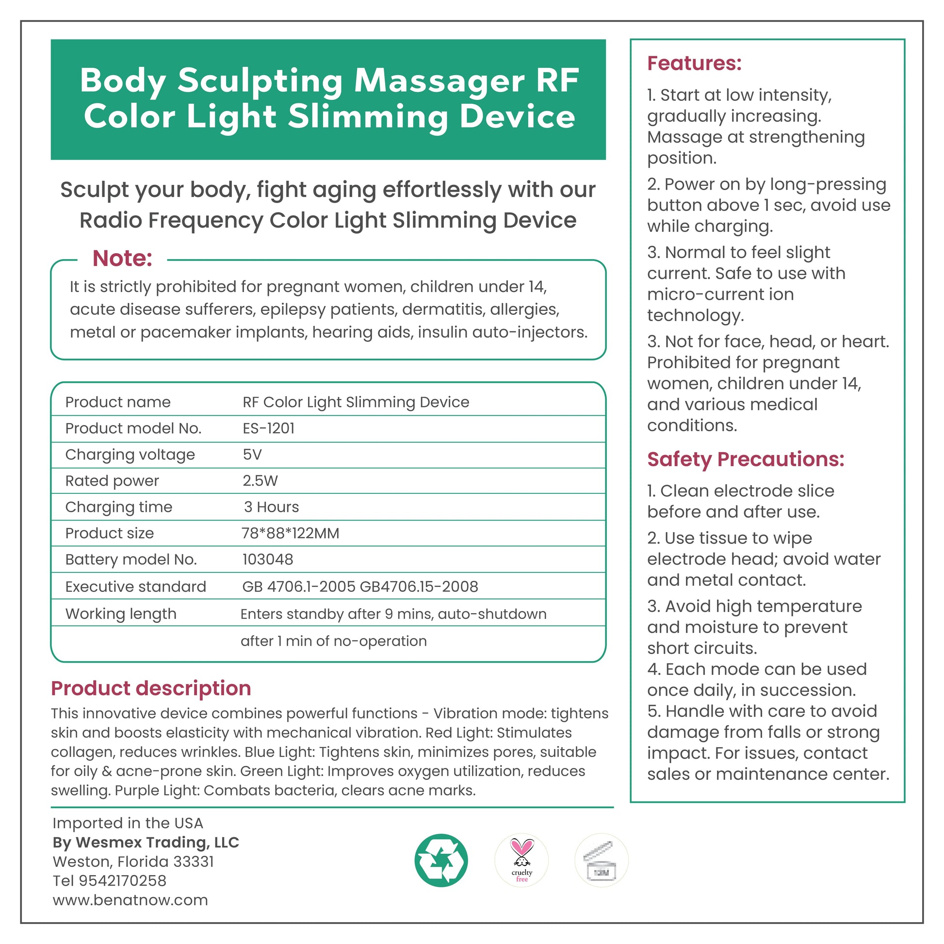 Advanced Body Contouring Device - Marilyn's Marketplace