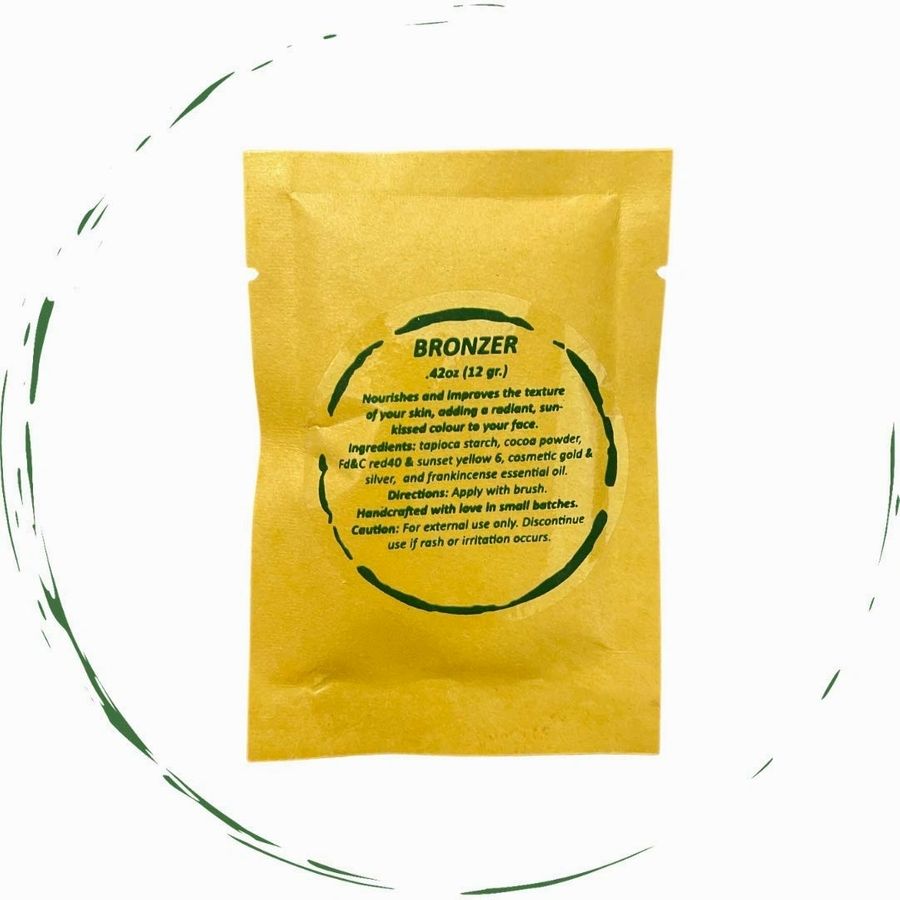 All - Natural Bronzer Loose Powder. Eco - Friendly - Marilyn's Marketplace