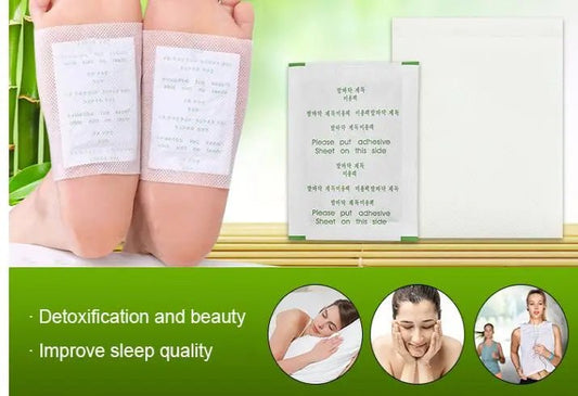 Bamboo Vinegar Detox Foot Patch - 20 Pack - Marilyn's Marketplace