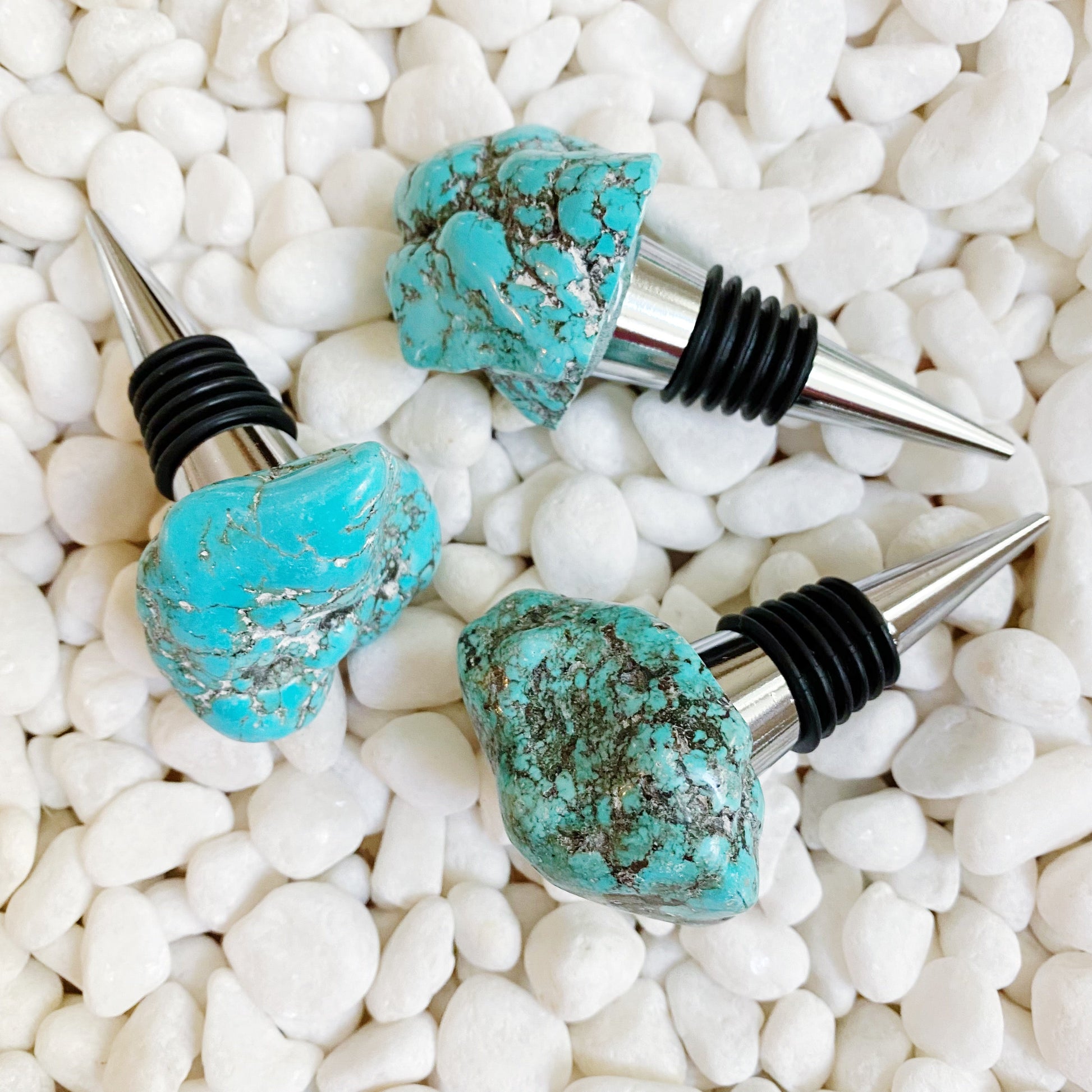 Beauty of Nature Stone Wine Stopper - Marilyn's Marketplace