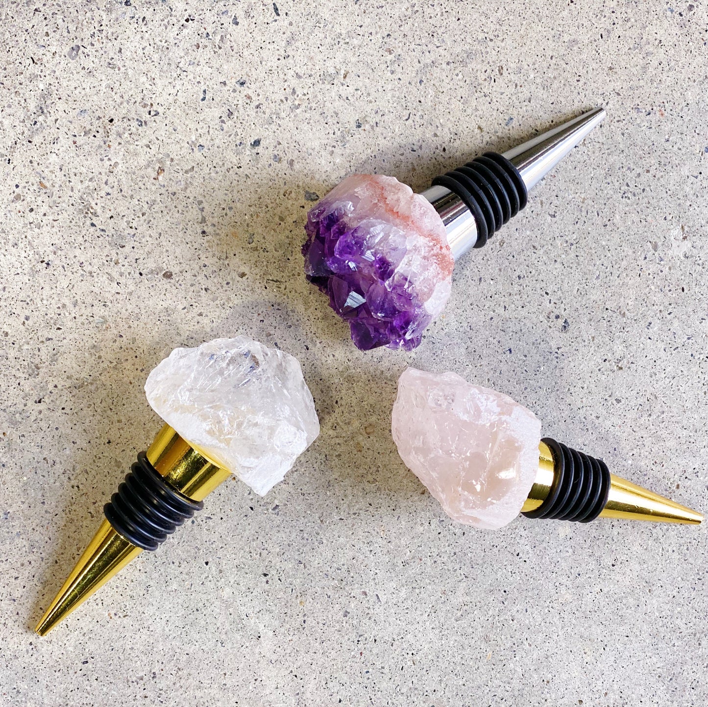 Beauty of Nature Stone Wine Stopper - Marilyn's Marketplace