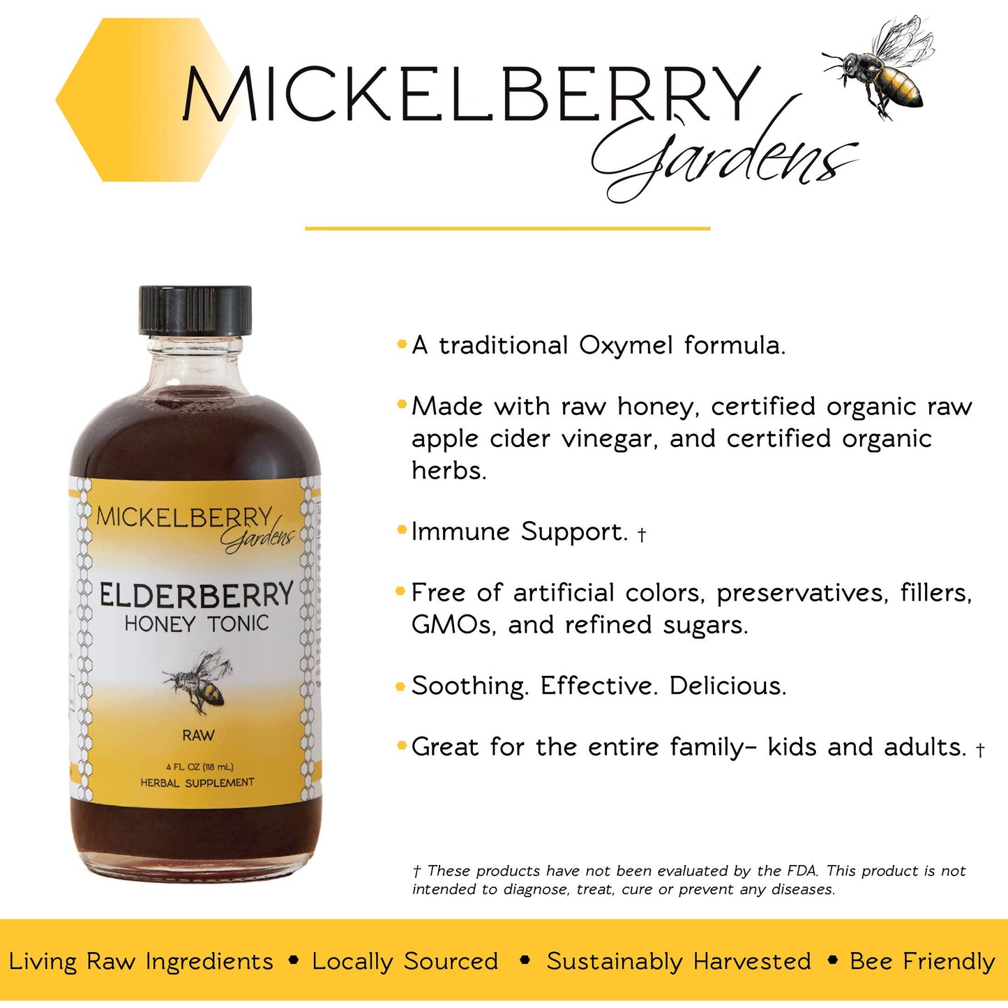 Elderberry Honey Tonic - Marilyn's Marketplace