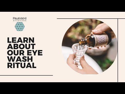 Eye Wash Ritual | Ayurvedic Eye Cleansing for Soothing & Hydrating - Marilyn's Marketplace