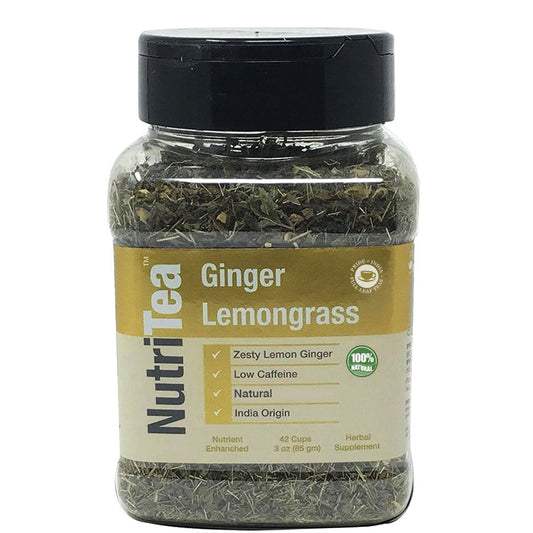 NUTRITEA Natural Lemongrass Full Leaf Tea (Caffeine Free)
