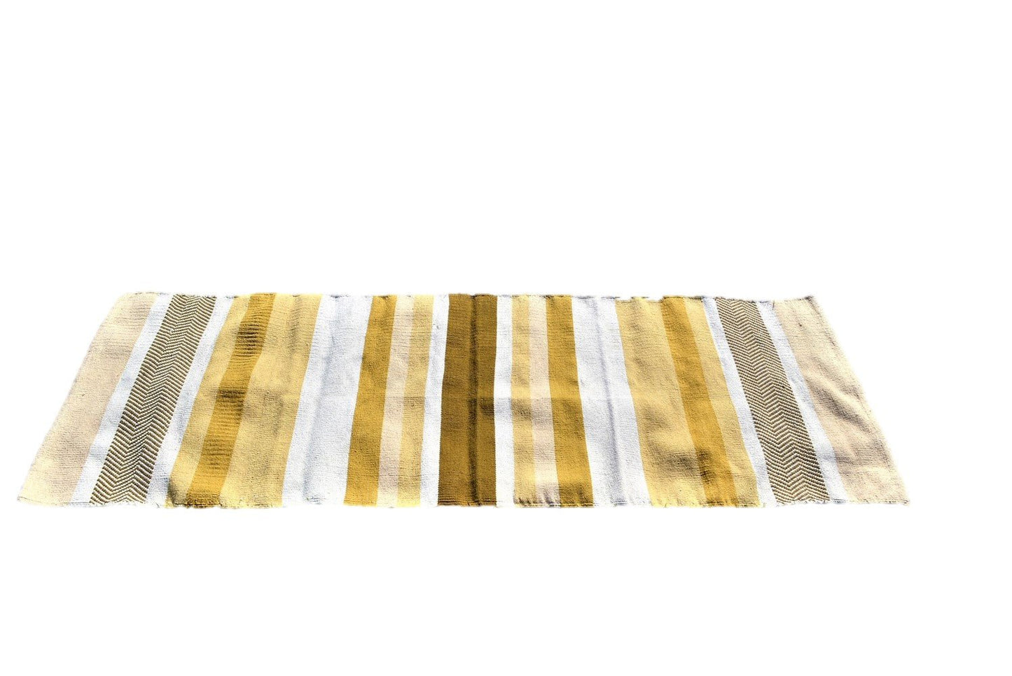 Handwoven cotton Floor Yoga Meditation Prayer Rug - Marilyn's Marketplace