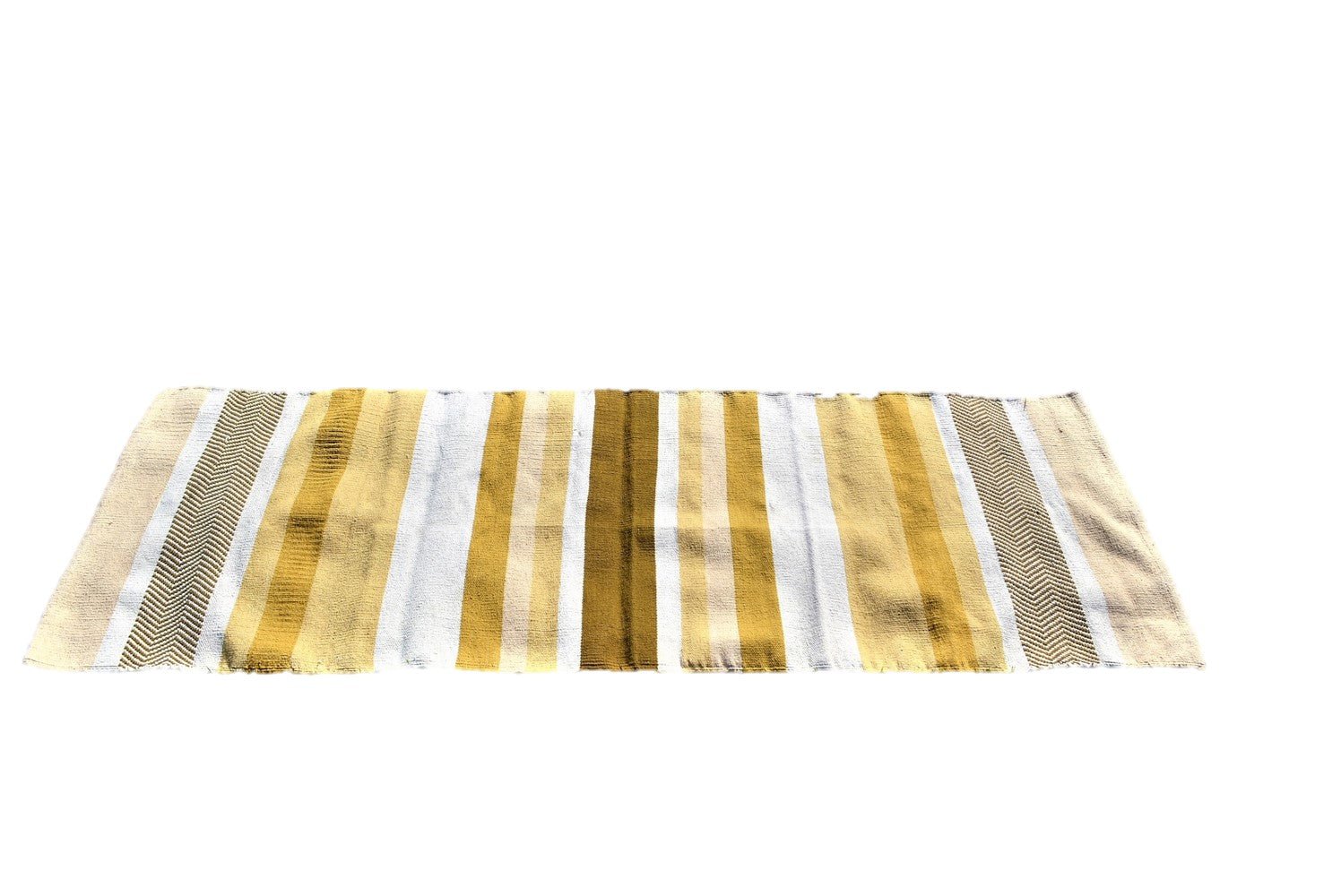Handwoven cotton Floor Yoga Meditation Prayer Rug - Marilyn's Marketplace