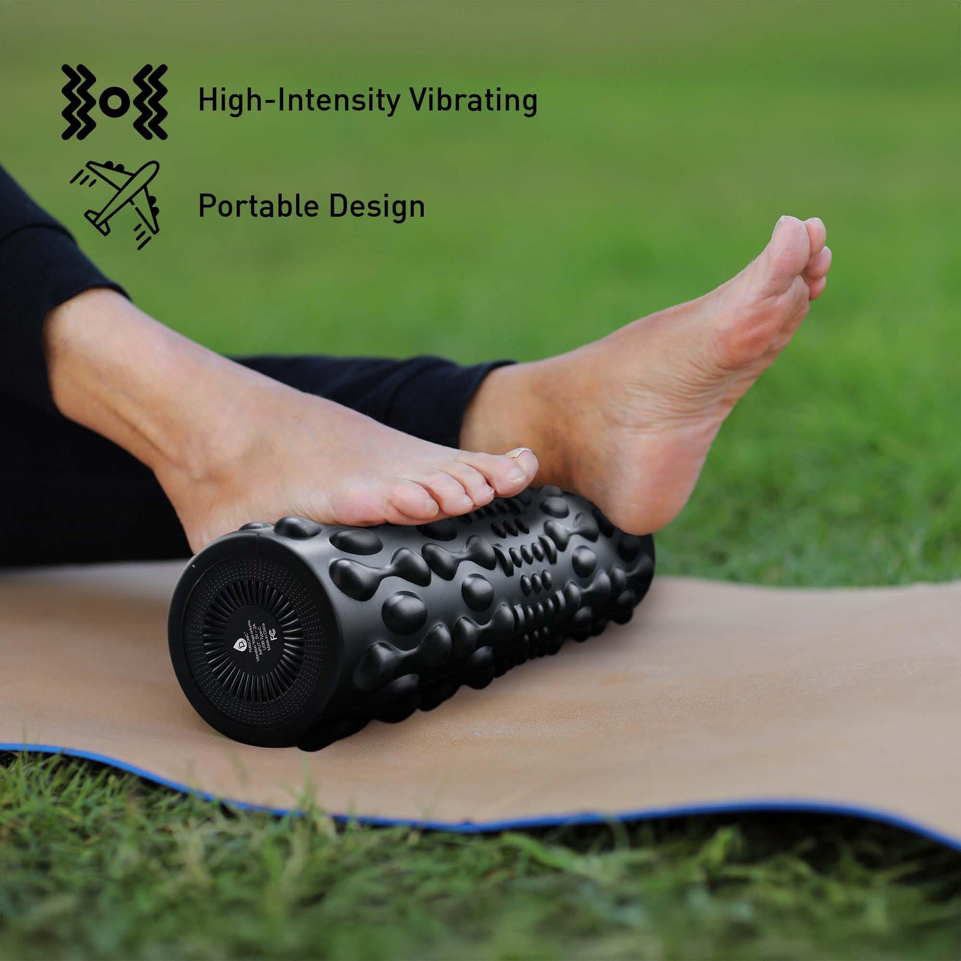 High - Intensity Vibrating Foam Roller for Deep Muscle Relief - Marilyn's Marketplace