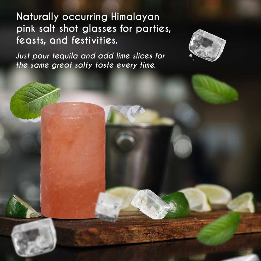 Himalayan Pink Salt Shot Glass - Marilyn's Marketplace