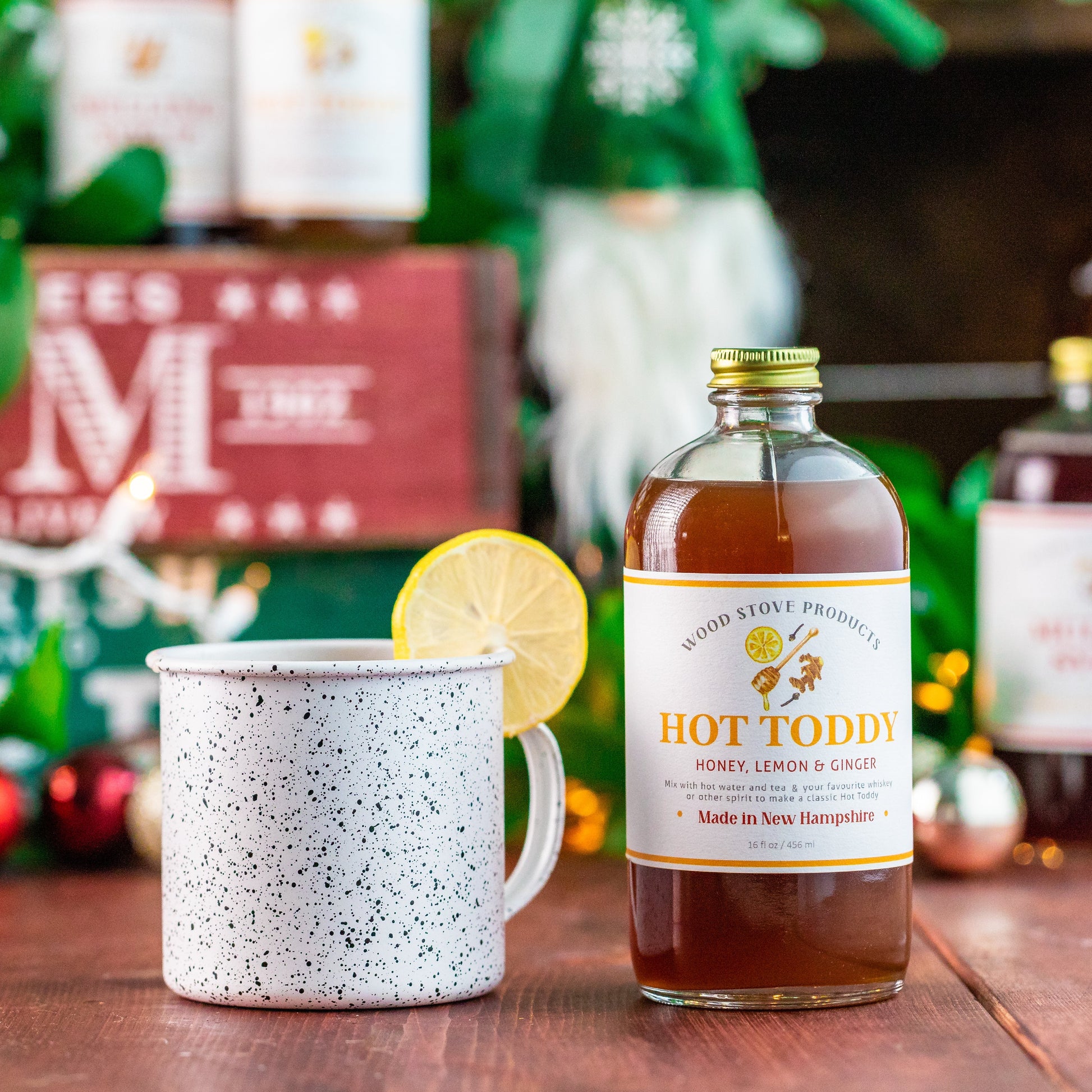 Hot Toddy Mix (Honey, Lemon & Ginger), 16oz - Marilyn's Marketplace