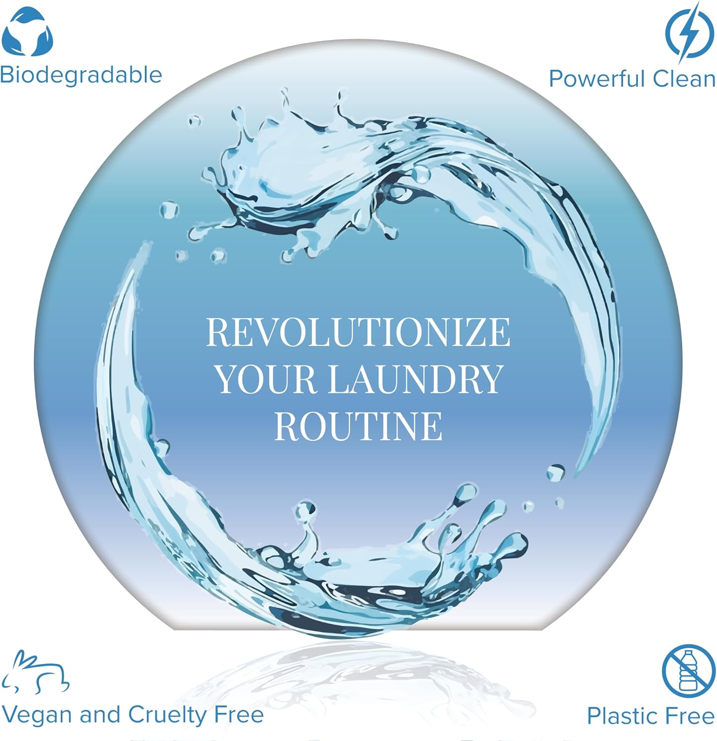 Natural Laundry Detergent Sheets ,Eco Friendly– Fresh Linen Scent - Marilyn's Marketplace
