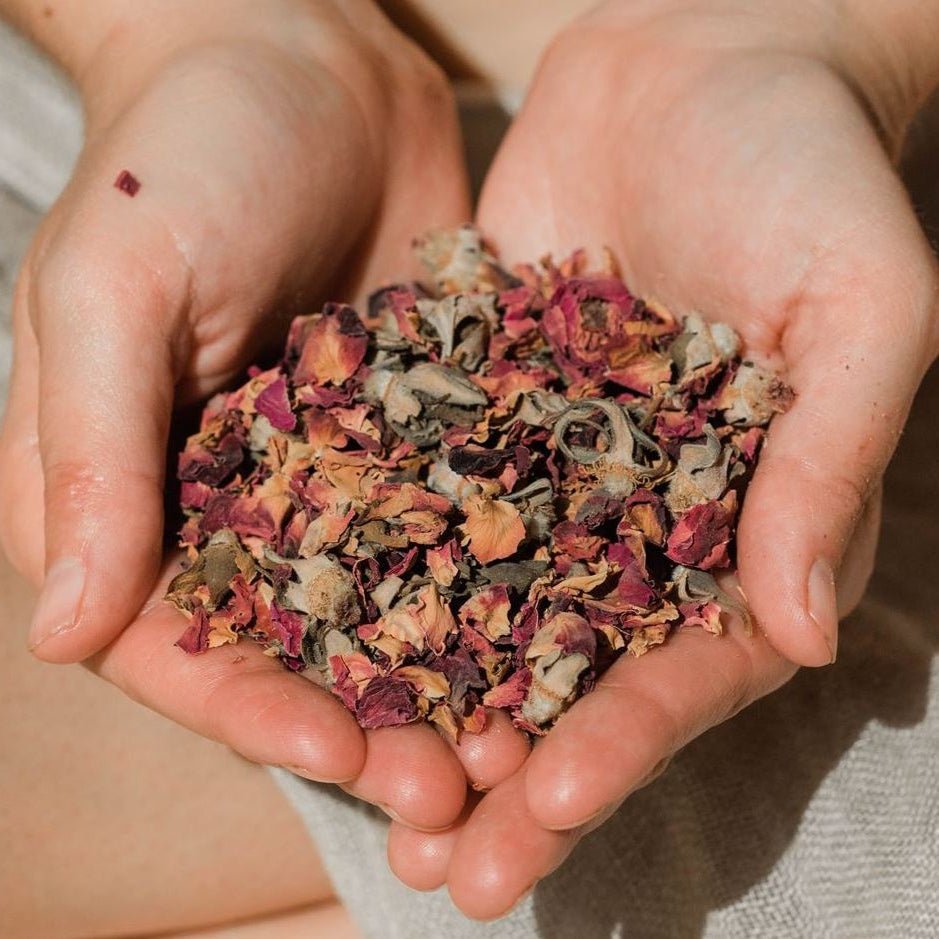 Organic Rose Petals | Ayurvedic Herbal Ally for Heart - Opening - Marilyn's Marketplace