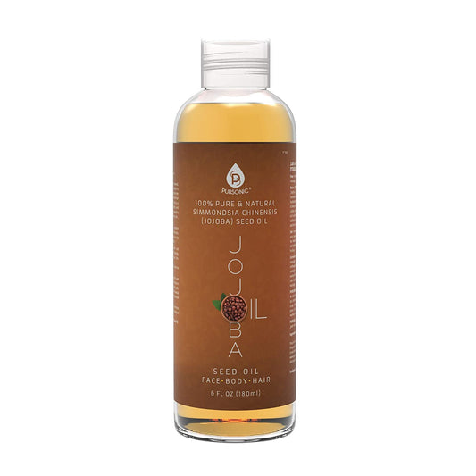 Pure & Natural Golden Jojoba Oil 6 Oz - 100% - Marilyn's Marketplace