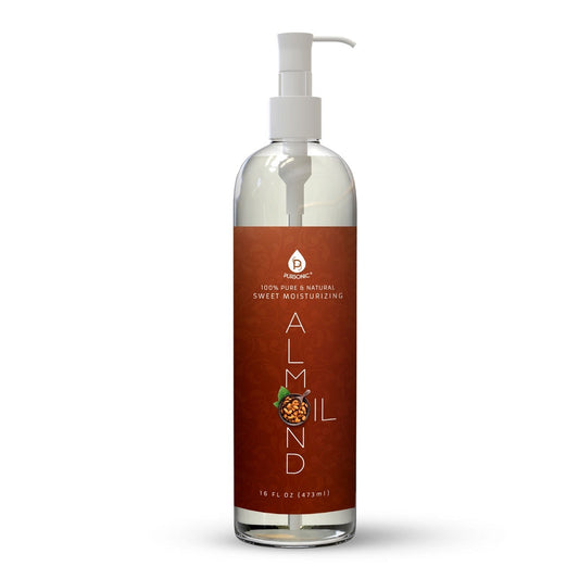 Pure & Natural Sweet Almond oil 16 Oz. - 100% - Marilyn's Marketplace