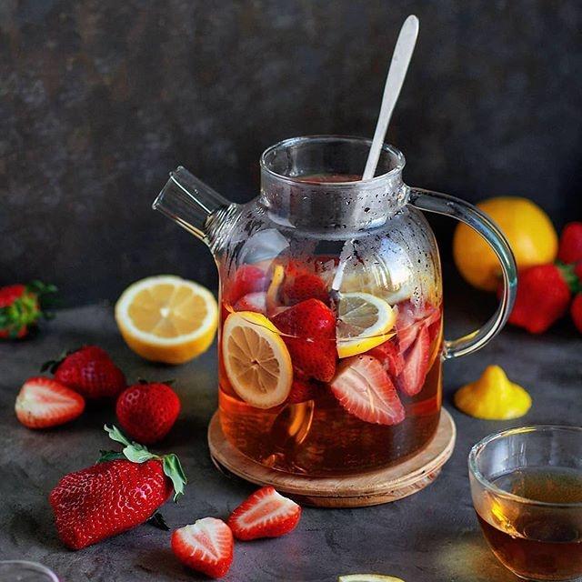 Thermo Glass Teapot 54 Fl Oz | High temperature and shock resistant - Marilyn's Marketplace