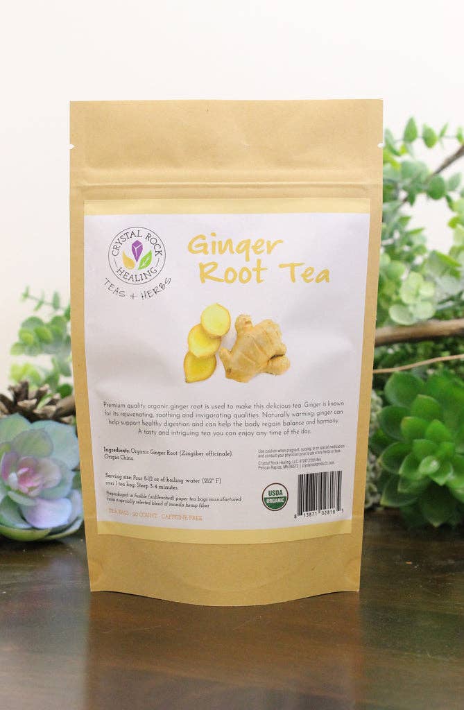 Ginger Root Tea Bag 20 ct - Marilyn's Marketplace