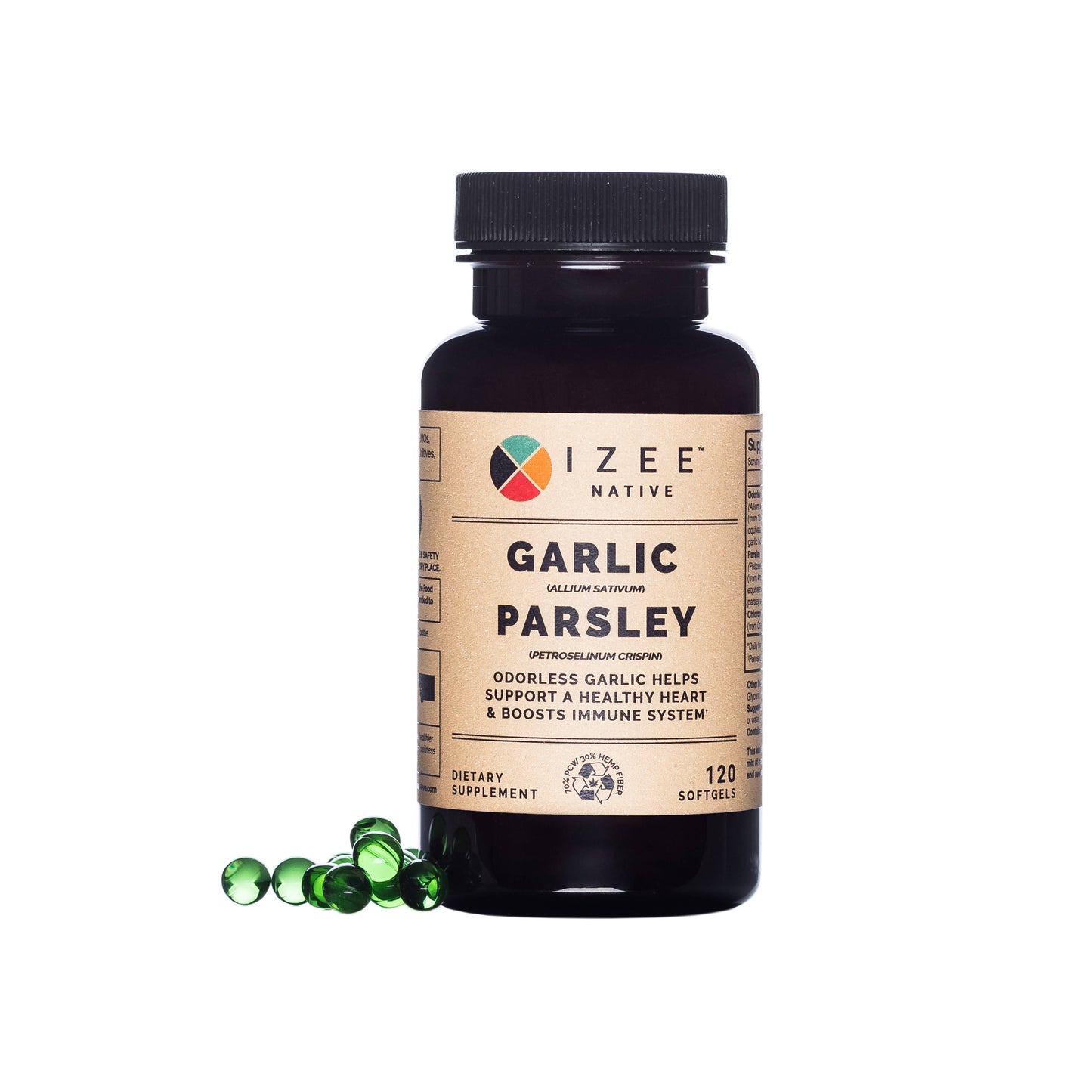 Odorless Garlic + Parsley Supplements - Marilyn's Marketplace