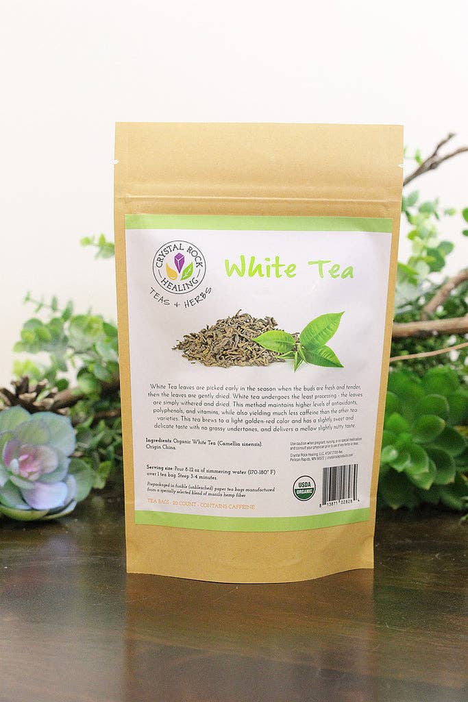 White Tea Bag 20 ct - Marilyn's Marketplace